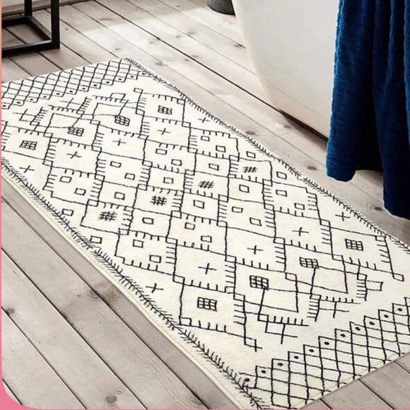 Abstract Neutrals Runner Area Rug NEW 🏷️ - Picture 3 of 3